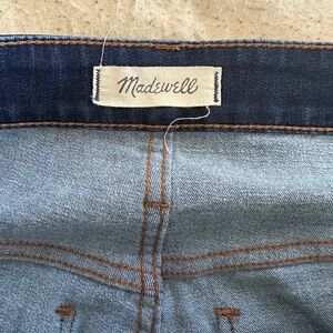 Madewell Curvy High-Rise Skinny Jeans - Dark Wash Size 33